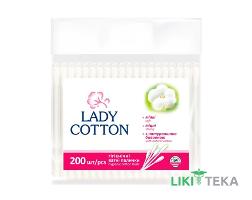 Ватні палички косметичні Lady Cotton пакет №200