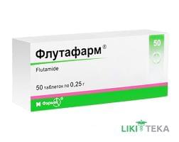 Флутафарм таблетки по 250 мг №50 (10х5)