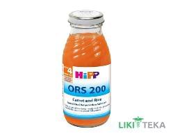 Морковно-рисовый раствор ОRS 200 для оральной регидратации 200 мл