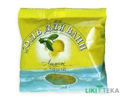Соль для ванн с пеной Ароматика Лимон 500 г