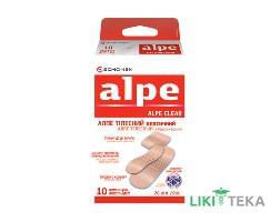 Алпе (Alpe) Пластырь Медицинский тканевый телесный классик, 76х19мм №1