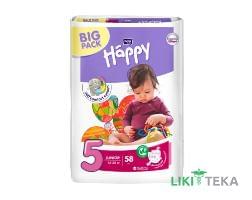 Підгузки Дитячі Bella Baby Happy (Белла Бебі Хепі) junior, green tea (12-25 кг) №58