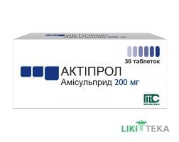 Актипрол таблетки по 200 мг №30 (10х3)