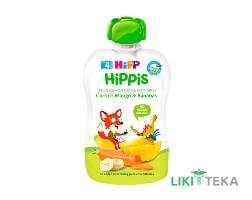 Пюре Овочево-Фруктове HiPP HiPPiS (ХіПП ХіППіс) морква-манго-банан, пакет 100 г