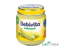 Пюре Овочеве Bebivita (Бебівіта) Кабачок 125 г, с 4 міс.