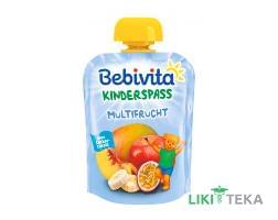 Пюре фруктовое Bebivita (Бебивита) Мультифрукт с 12 мес., пакет 90 г