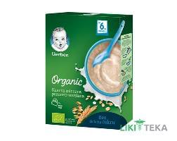 Каша Gerber Organic (Гербер Органик) Молочная пшенично-овсяная, 240 г, с 6 мес.