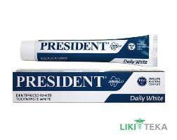 President Clinical Daily White (Президент Клиникал Дейли Уайт) Зубная Паста отбеливающая, 75 мл