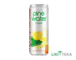 Моршинська Плюс Пайн Вотер (Pine Water) слабогазована, лимон та лимонник 0,33 л