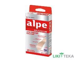 Алпе (Alpe) Пластир Медичний антибакт. тілесний, класік, 76х19мм №10