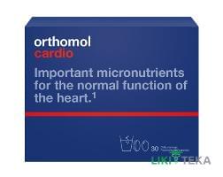 Ортомол Кардіо (Orthomol Cardio) гран. пакетик, капс., таб., курс 30 днів