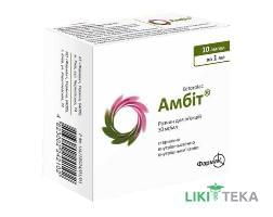 Амбит раствор д/ин. 30 мг/мл по 1 мл №10 (5х2) в амп.