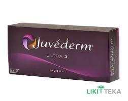 Филлер Juvederm Ultra 3 (Ювидерм Ультра 3) шприц заполн. 24 мг/мл 1 мл №2