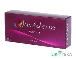 Филлер Juvederm Ultra 4 (Ювидерм Ультра 4) шприц заполн. 24 мг/мл 1 мл №2