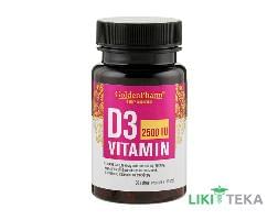 Витамин D3 2500 МЕ капсулы 150 мг фл. №90