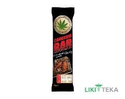 Батончик-Мюслі Cannabis Bar (Канабіс Бар) мигдаль, насіння канабісу, 40 г