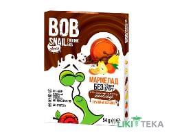 Равлик Боб (Bob Snail) Груша-Апельсин в бельгійському молочному шоколаді мармелад 54 г