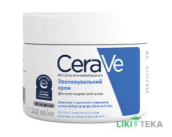 СераВе (CeraVe) зволожуючий крем для обличчя та тіла 340 мл для сухої і дуже сухої шкіри