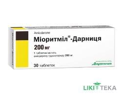 Міоритміл-Дарниця таблетки по 200 мг №30 (10х3)