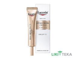 Eucerin Гиалурон-Филлер Эластисити крем SPF15 д/кожи вокруг глаз 15 мл