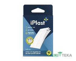 Пластир бактерицидний iPlast (АйПласт) 6 см х 10 см №10
