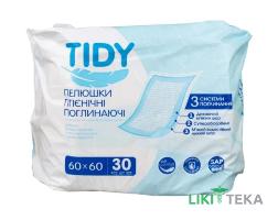 Пеленки гигиенические TIDY 60x60 см №30