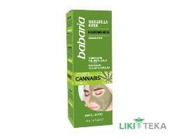 Бабария (Babaria) для лица маска Зеленая с маслом семян Каннабиса 100 мл
