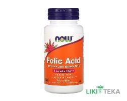NOW Folic Acid Vitamin B-12 (Фолиевая кислота и В12) табл. №250