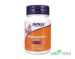 NOW Melatonin (Мелатонин) капс. 3 мг фл. №30