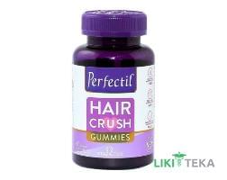 Перфектил Hair Crush Gummies пастилки жевательные для поврежденных волос №60