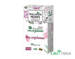 Валеріана Форте табл. 30 мг №100