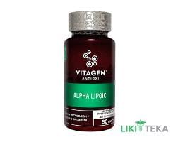 Вітаджен №21 Альфа-ліпоєва кислота (Vitagen Alpha-Lipoic Acid) капсули №60