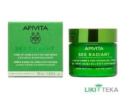 Apivita Bee Radiant (Апивита Би Радиант) Гель-крем для лица легкой текстуры для защиты от старения и следов усталости 50 мл