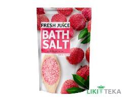Фреш Джус (Fresh Juice) Соль для ванн с пеной Личи-Рамбутан 500 г