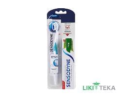 Набор Сенсодин (Sensodyne) Зубная щетка Восстановление и Защита и Зубная паста Фтор 50 мл