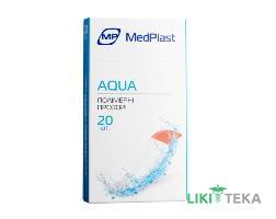 Набір пластирів MedPlast (МедПласт) Aqua 19 мм х 72 мм, на полімер. осн., прозорий №20