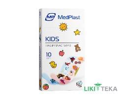 Набір пластирів MedPlast (МедПласт) Kids 19 мм х 72 мм, на полімер. основі №10