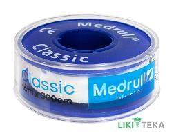 Пластырь медицинский Медрулл Классик (Medrull Classic) 1 см х 500 см на тканевой основе, катушка