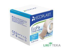Пластырь Экопласт Экофикс (Ecoplast Ecofix) тканый 5 х 500 см бумажная упаковка №1