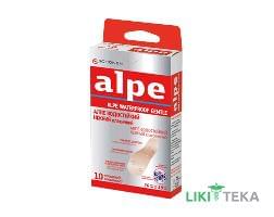 Алпе (Alpe) Пластырь Медицинский водостойкий нежный, класик, 76х19мм №10