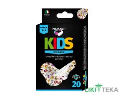 Лейкопластир Milplast Kids (Мілпласт Кідс) Occlusive для очей, стерильні, 5 см x 8 см №20