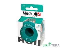 Пластир медичний Медрулл Сілк (Medrull Silk) 2,5 см х 500 см на шовковій основі, котушка