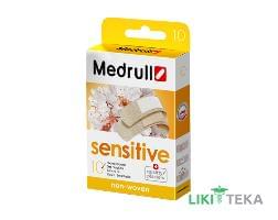 Пластырь медицинский Медрулл Сенситив (Medrull Sensitive) бактерицидный на нетканой основе №10