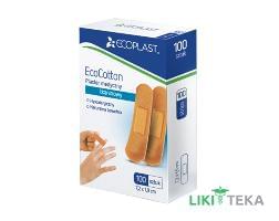 Пластир медичний Екопласт (Ecoplast) Eco Cotton ткан. 72 х 19 мм №100