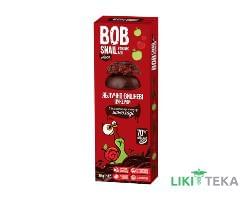 Равлик Боб (Bob Snail) Яблуко-Вишня в бельгійському чорному шоколаді цукерки 30 г