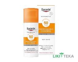 Eucerin Солнцезащитный Флюид для Лица SPF-50+ д/чуств. кожи, 50 мл