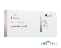 Babe Laboratorios (Бабе Лабораториос) Healthy Aging Концентрат для лица мультизащитный витаминный с интенсивным омолаживающим эффектом амп. по 2 мл №7