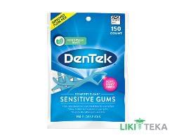 ДенТек (DenTek) Флос-зубочистки Комфортное очищение Для чувствительных десен №150
