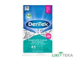 ДенТек (DenTek) Флос-зубочистки Комплексная очистка Задние зубы №75