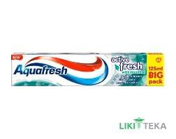 Зубна Паста Аквафреш (Aquafresh) Заряд свіжості з ментолом 125 мл